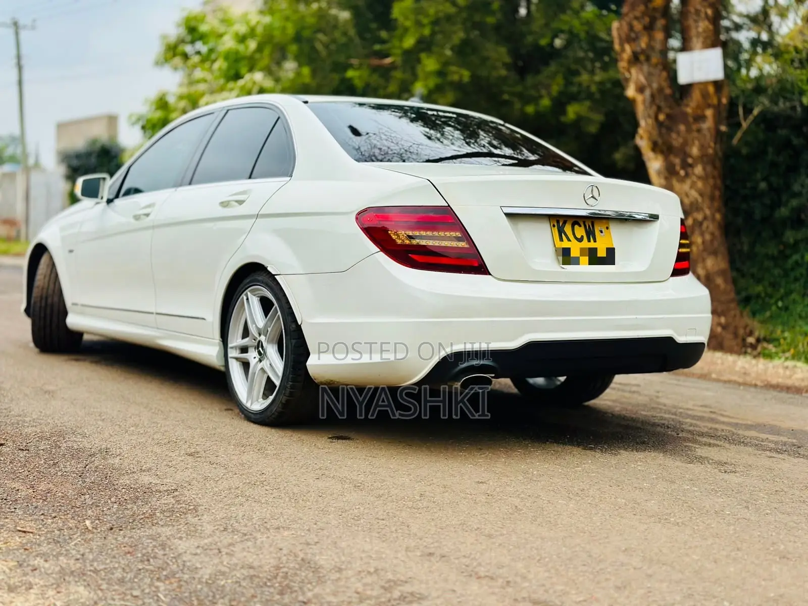 Mercedes-Benz C-Class C 200 (W204) 2012 White