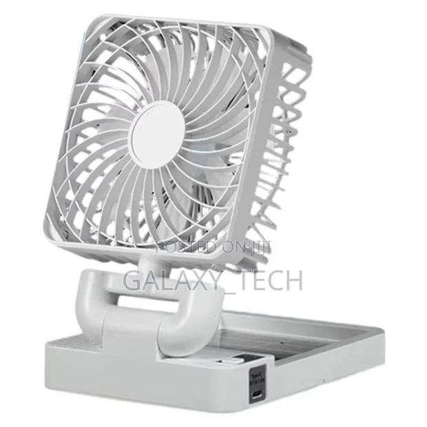 USB + Solar Charging Car Fans. 3-Speed, Foldable - thumbnail 3