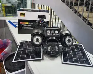 V380Pro Tripple Lens Multi View Outdoor CCTV With Dual Solar