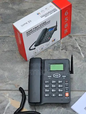 ETS 6588 GSM Fixed Wireless Phone With SIM Card Slot
