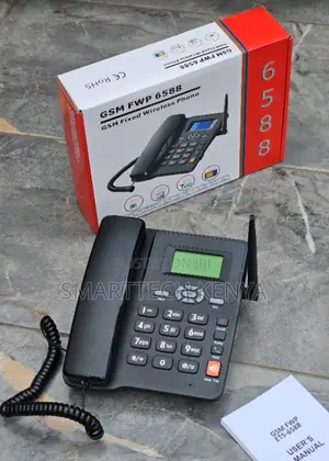 GSM FWP 6588 -GSM Fixed DESKPHONE Dual Sim Phone