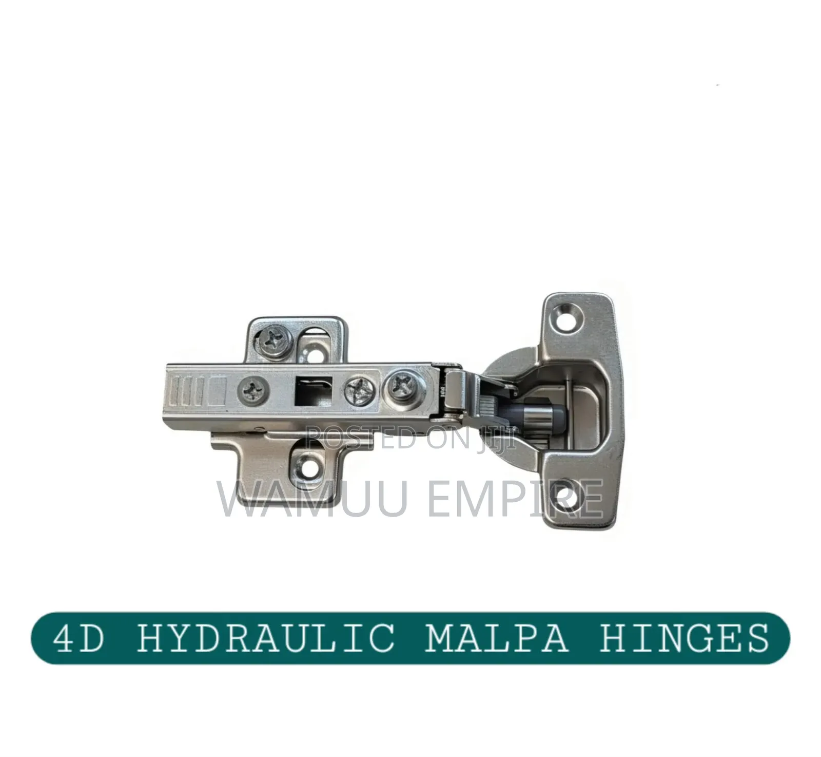Romany Hydraulic Malpha Concealed Soft-Close Cabinet Hinges