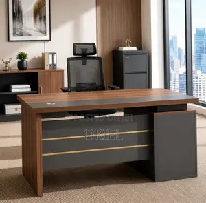 Office Desk : Single Staff 140CM Executive Desk