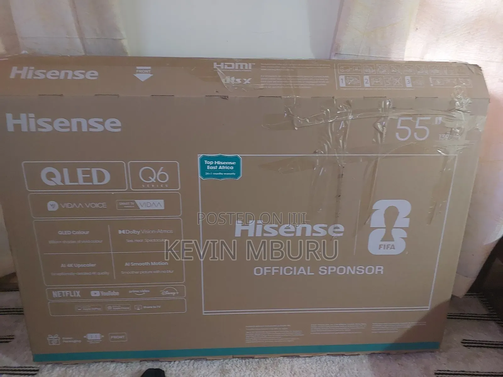 Hisense 55" Qled Q6 Series TV