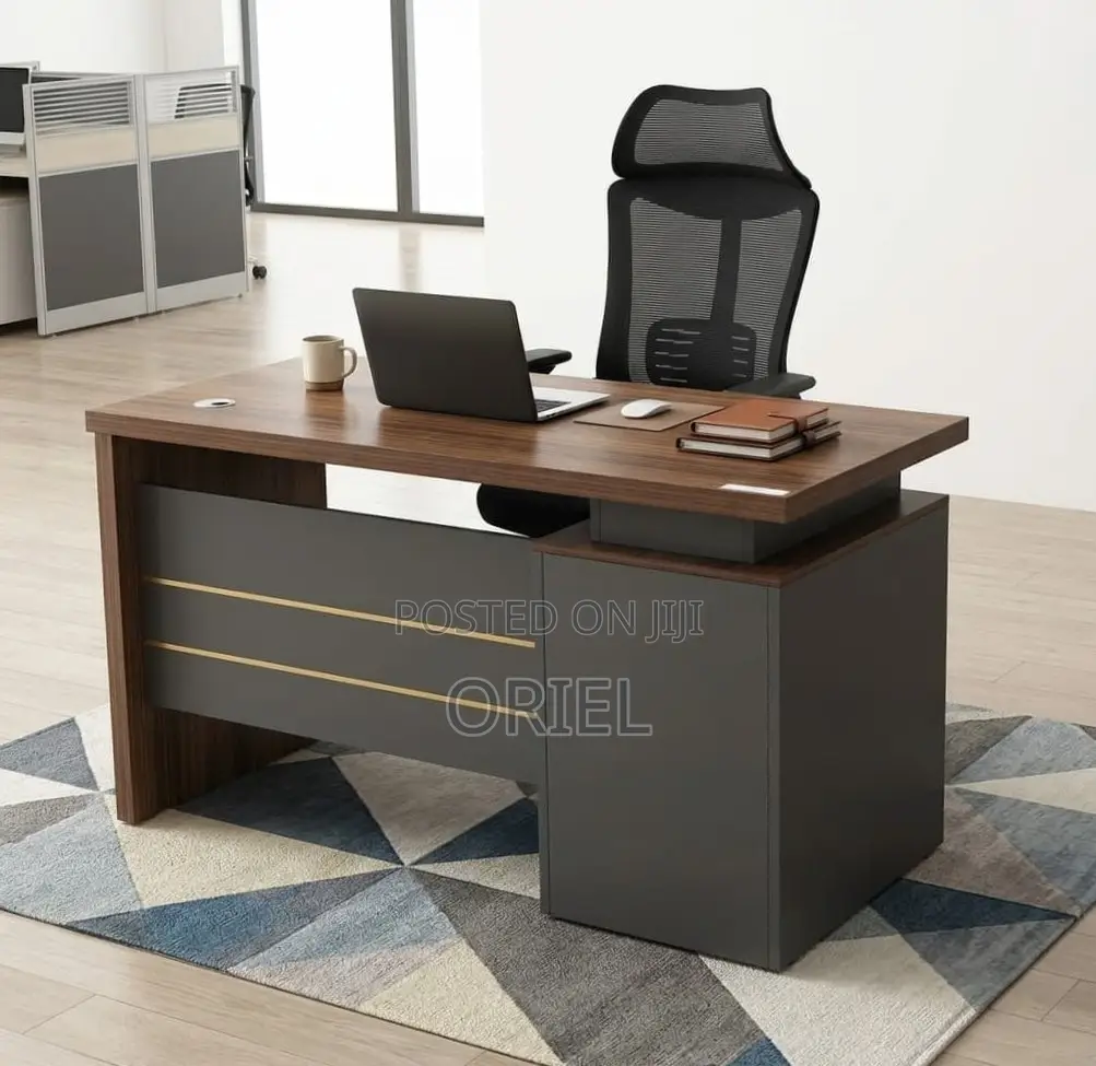 Office Desk : Single Staff 140CM Executive Desk