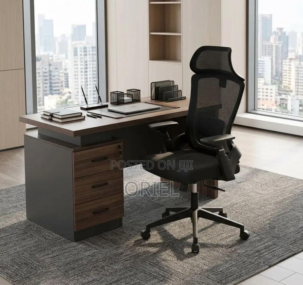 Office Desk : Single Staff 140CM Executive Desk