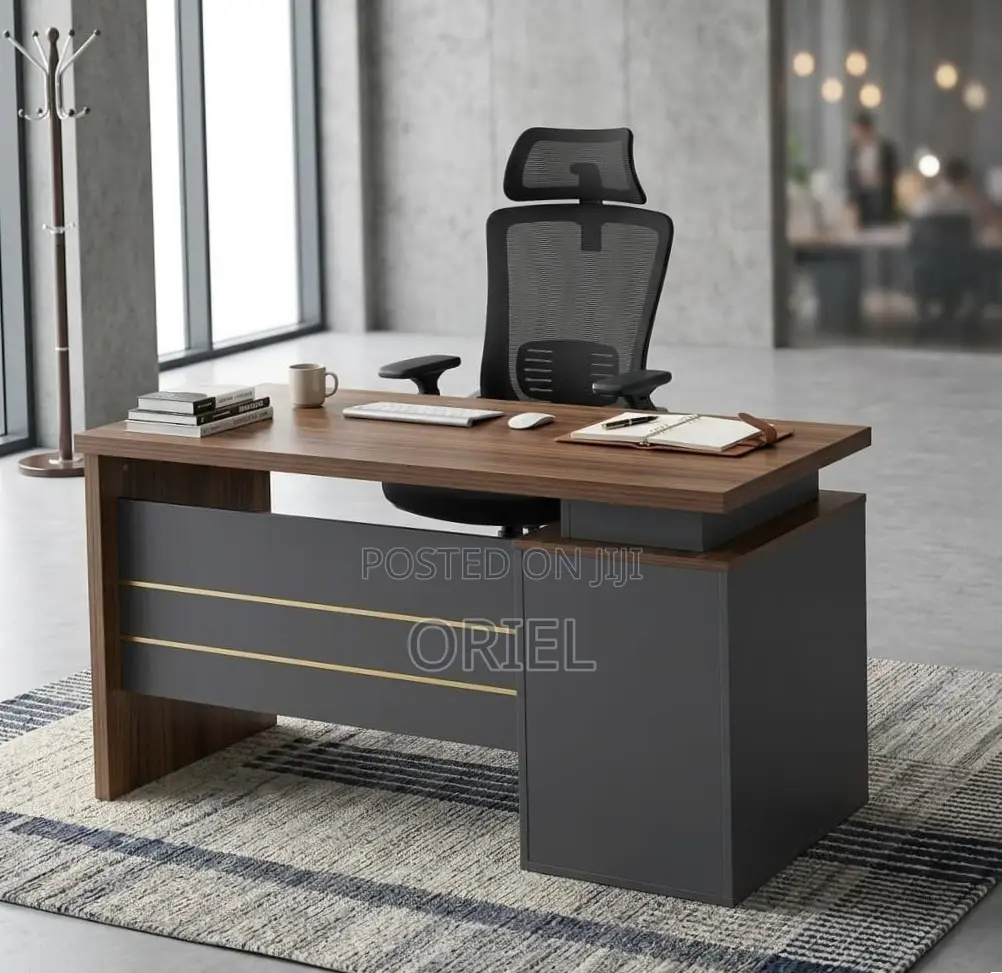 Office Desk : Single Staff 140CM Executive Desk