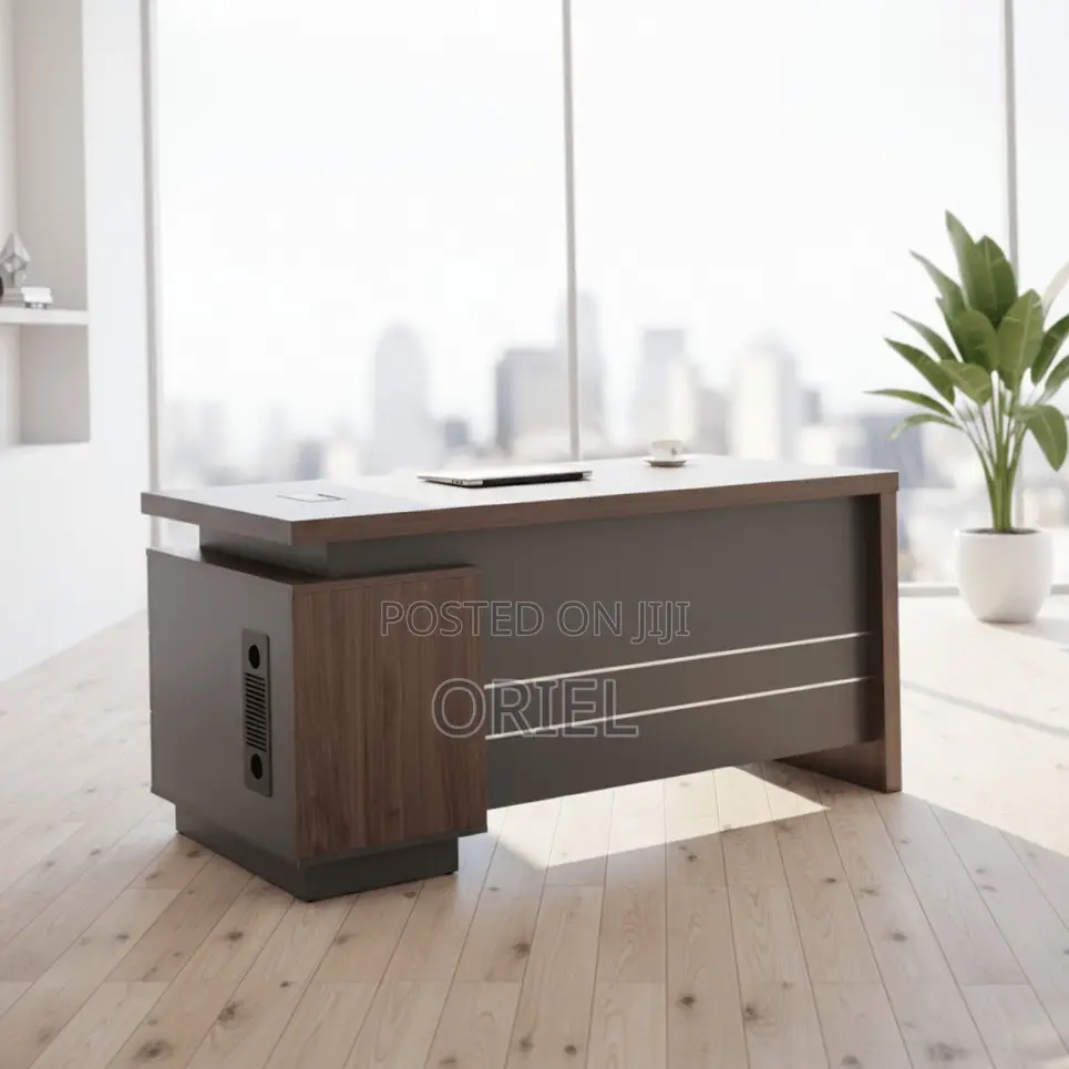 Office Desk : Single Staff 140CM Executive Desk