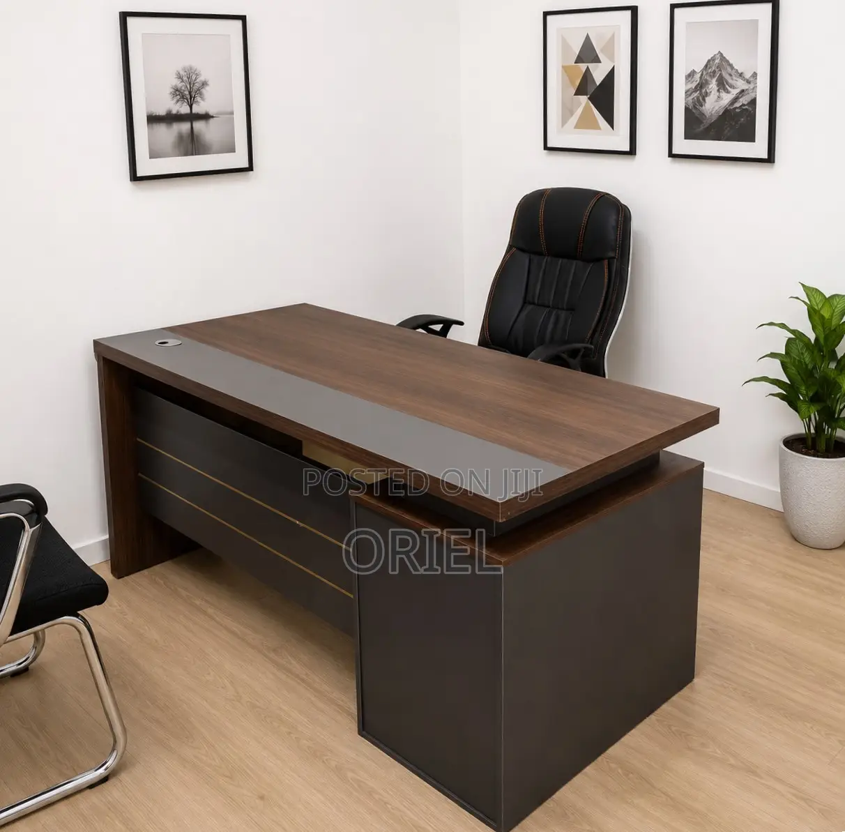 Office Desk : Single Staff 140CM Executive Desk