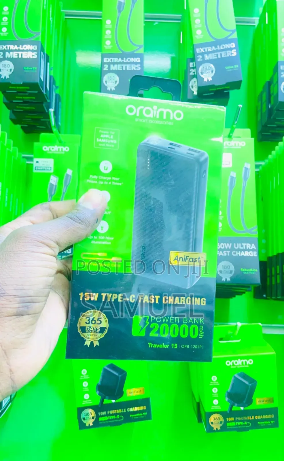 20000 mAh Oraimo Powerbank