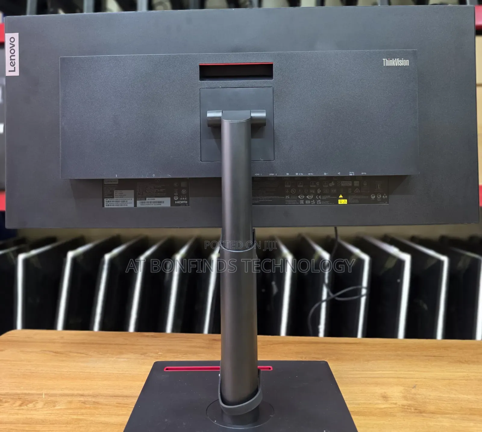 Lenovo Thinkvision P34w-20 
34 Inch Ultra Wide Curved Monitor