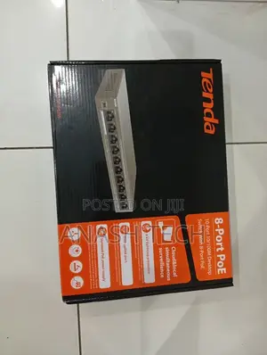 Tenda 8-Port PoE Switch With 250m Extend Mode
