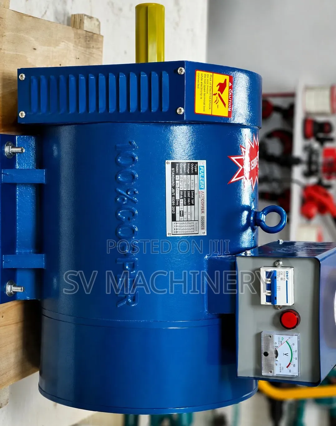 Heavy Duty 15hp Synchronous Generator/Alternator (3 Phase)