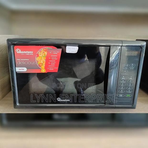 Ramtons 20 Litres Digital Microwave Black - Rm/762 - main view