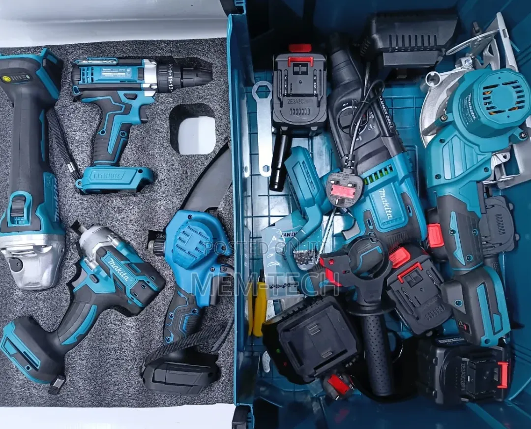 Makita Cordless Power Tool Kit/Makita 5 In1 Multifunction Cordless Kit