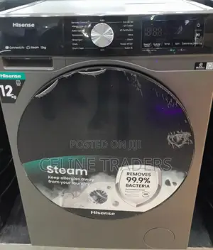 Hisense 12kg Front Load Washing Machine – Powerful Wash Spin