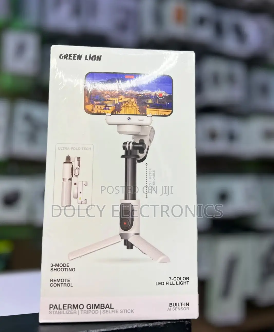 Green Lion Palermo Gimbal/Stabilizer/Tripod/Selfie Stick