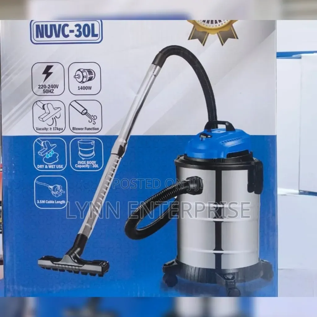 30 Litres Nunix Wet and Dry Vacuum Cleaner