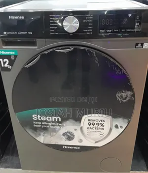 Hisense 12kg Front Load Washing Machine – Powerful Wash Spin