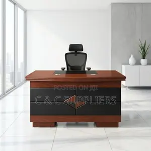Executive Imported Desk With Drawers-120cm