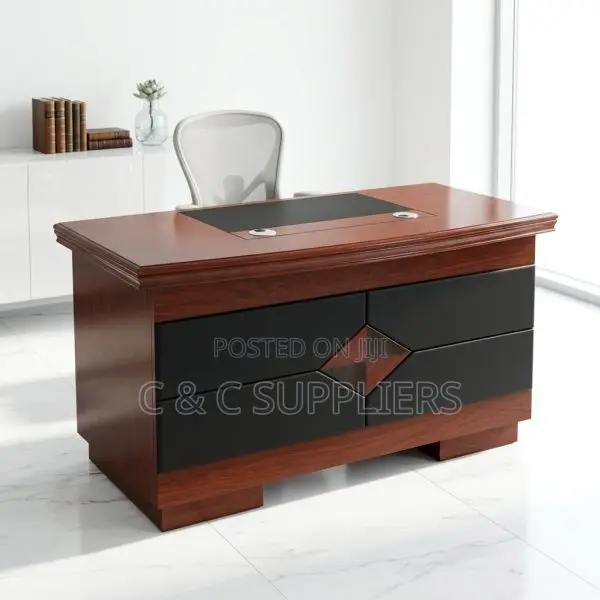 Executive Imported Desk With Drawers-120cm