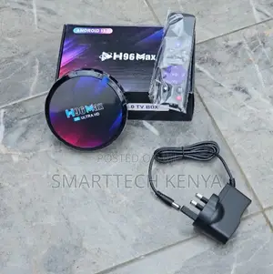 H96 Max Android TV Box 4GB 32GB Ultra HD With Remote