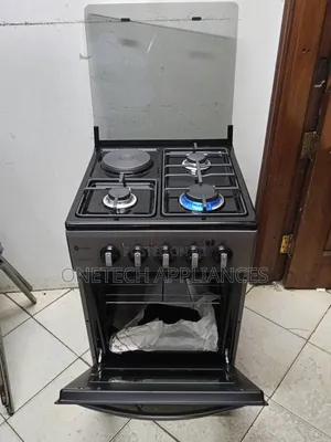 Nunix 3+1 50×55cm Standing Gas Cooker With Electric Oven