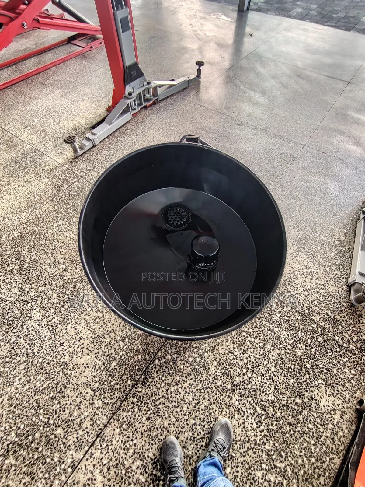 80l Oil Drainer With 10l Transparent Glass Sunshine Italy