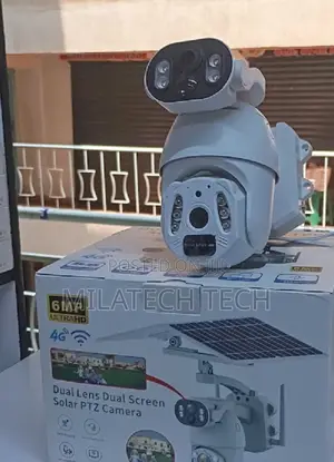 UBOX 6MP 4G Solar Camera Outdoor Waterproof CCTV
