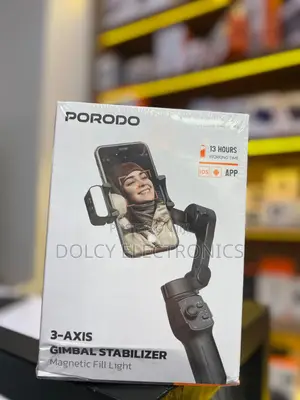Porodo 3-Axis Gimbal Stabilizer
