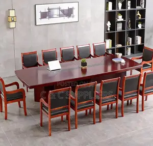 Mahogany Conference Table-12 Seat