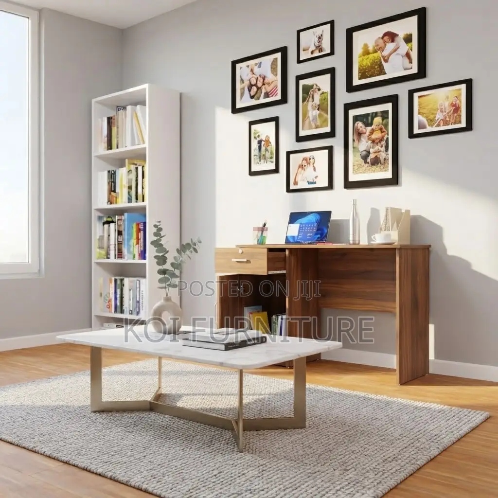Office Desk; 1200mm Brown Home Productive Study Table