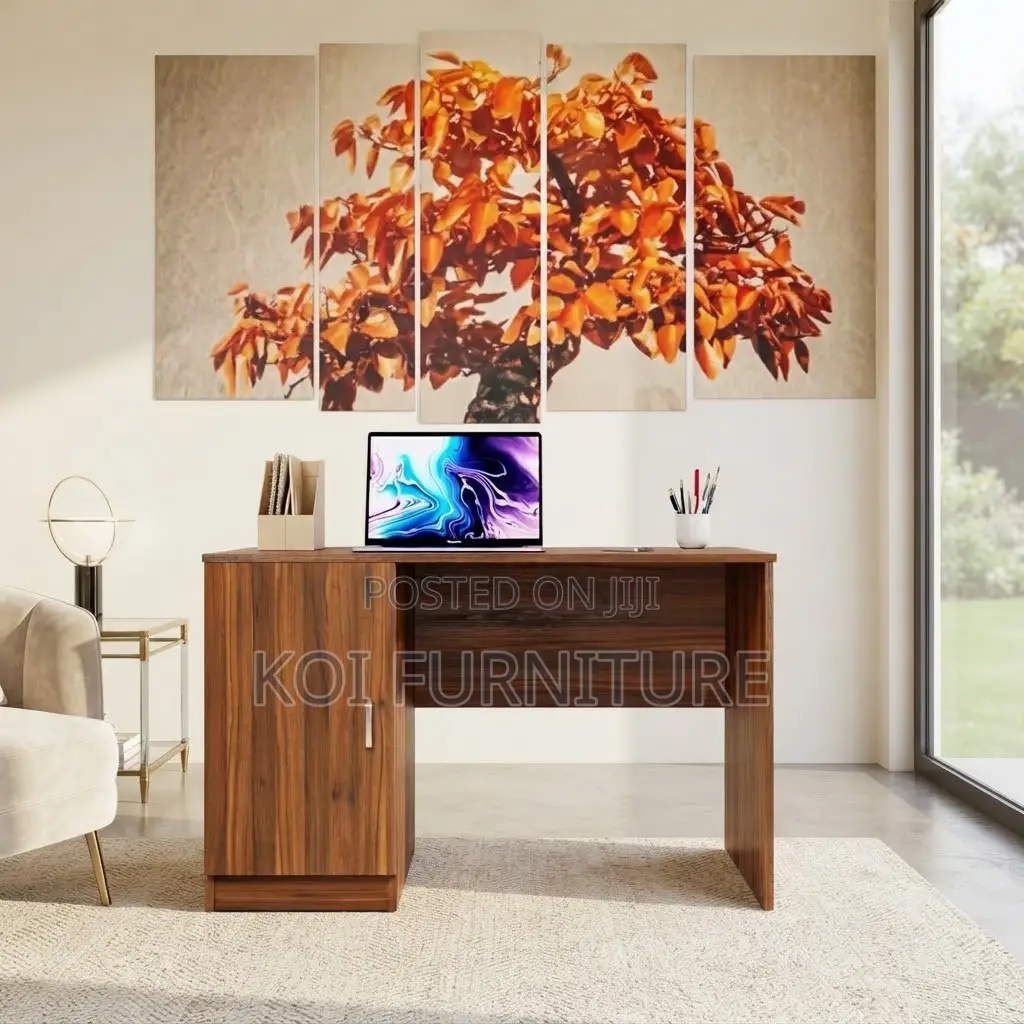 Office Desk; 1200mm Brown Home Productive Study Table