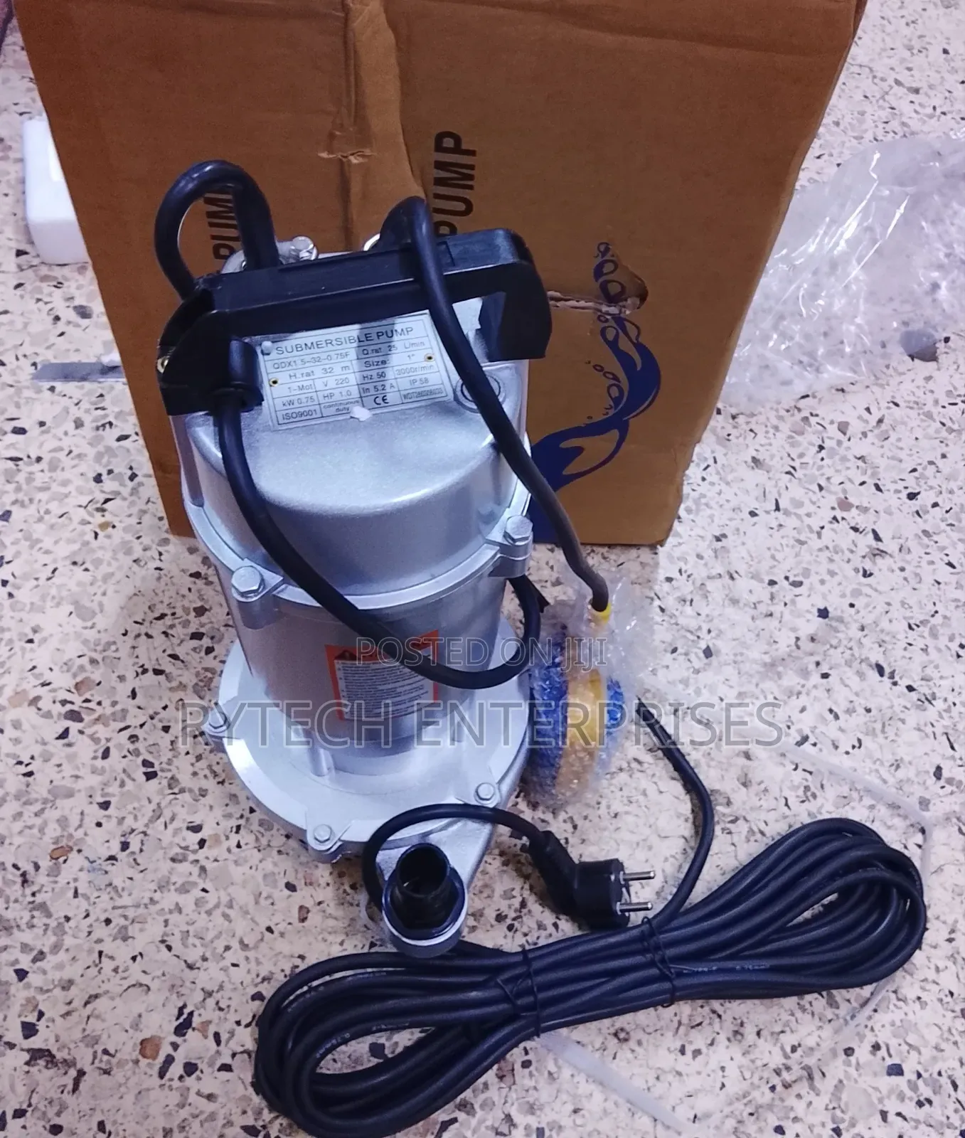 Shallow Well Submersible Water Pump 1hp