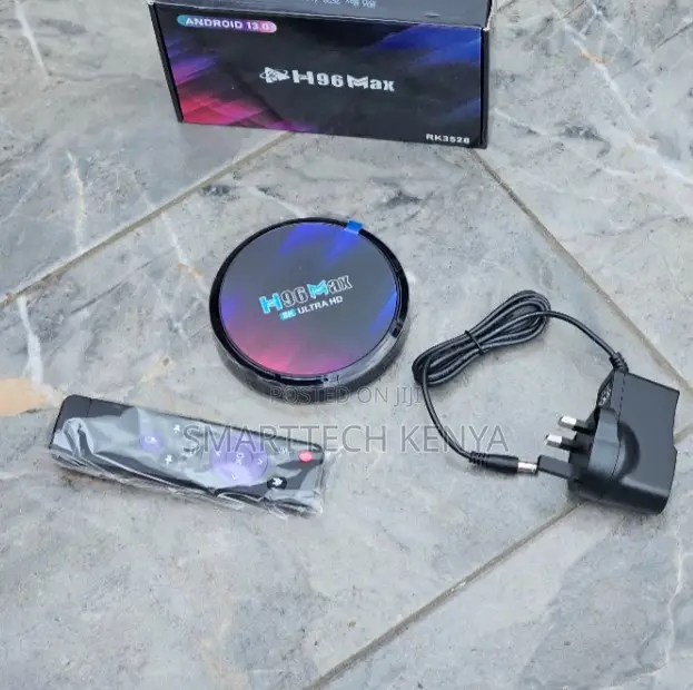 Android 13 Smart TV Box H96 Max 4gb 32gb Uhd