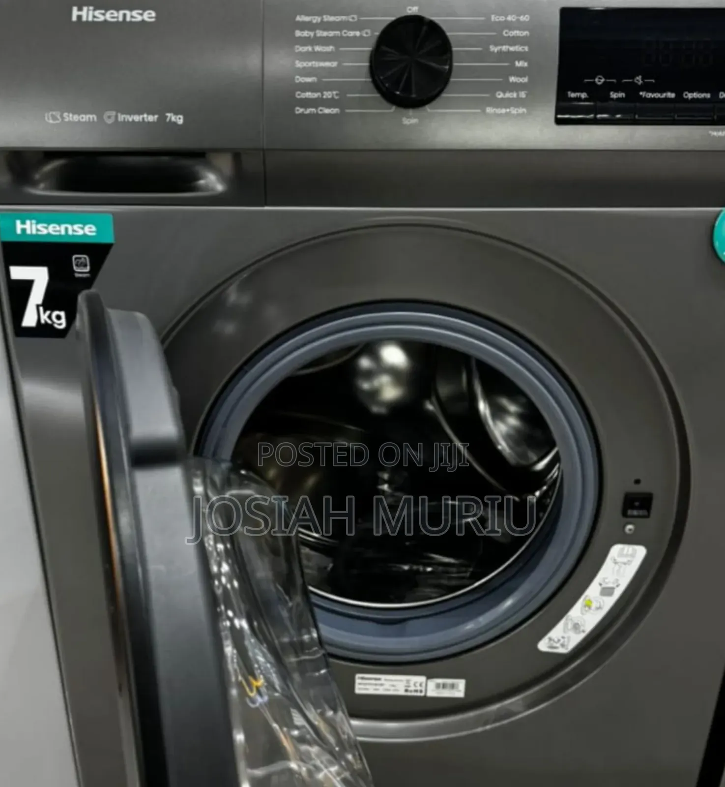 Hisense 7KG Washing Machine – Powerful Wash Spin