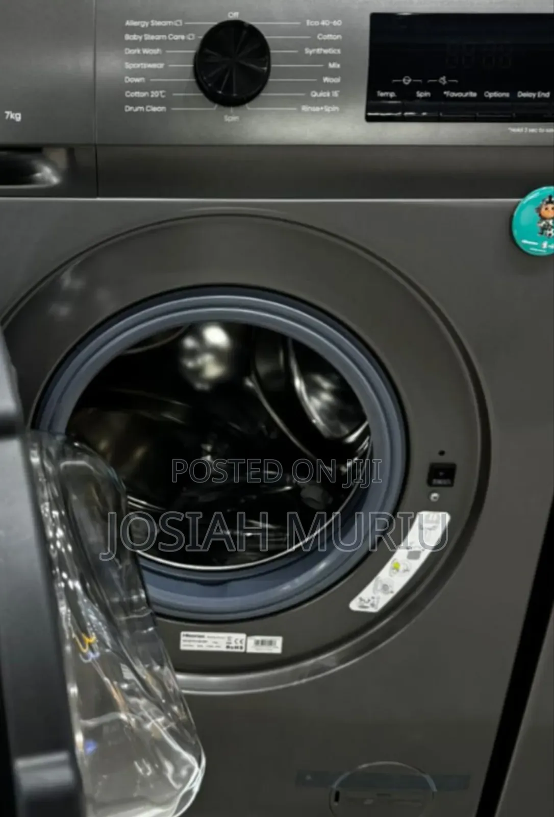 Hisense 7KG Washing Machine – Powerful Wash Spin