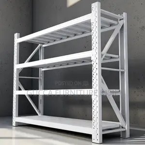 Storage Rack; Adjustable Metal Shelf Rack