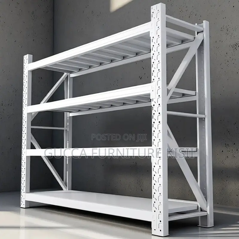 Storage Rack; Adjustable Metal Shelf Rack