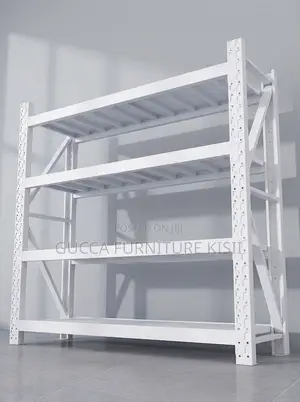 Storage Rack; Adjustable Metal Shelf Rack