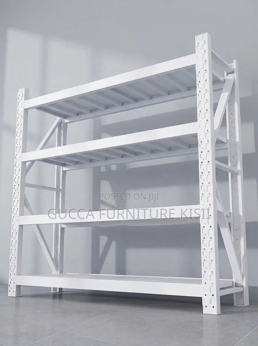 Storage Rack; Adjustable Metal Shelf Rack