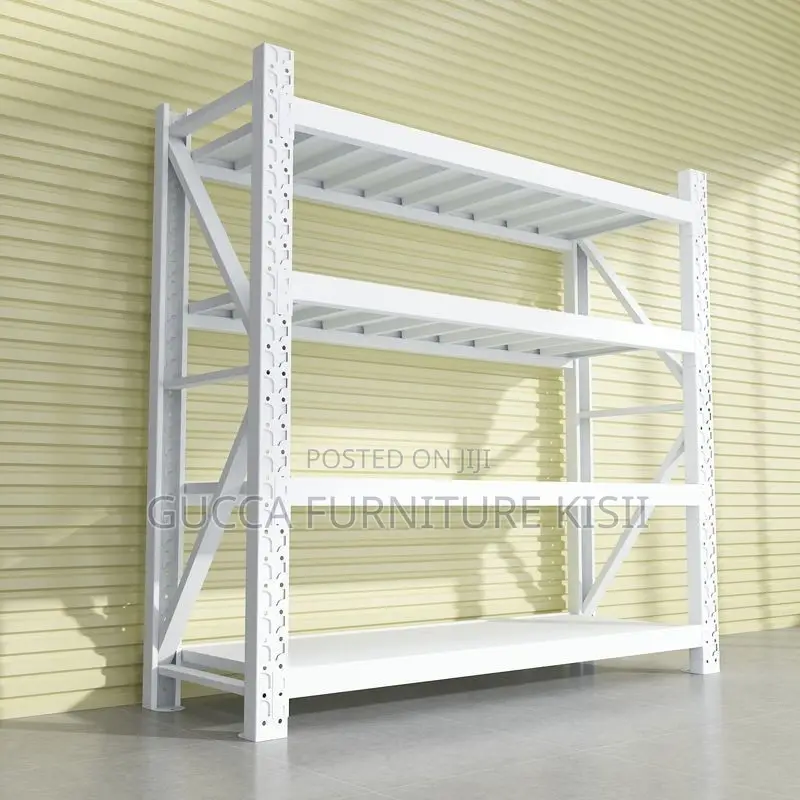 Storage Rack; Adjustable Metal Shelf Rack