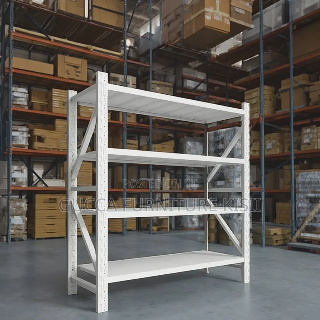 Storage Rack; Adjustable Metal Shelf Rack