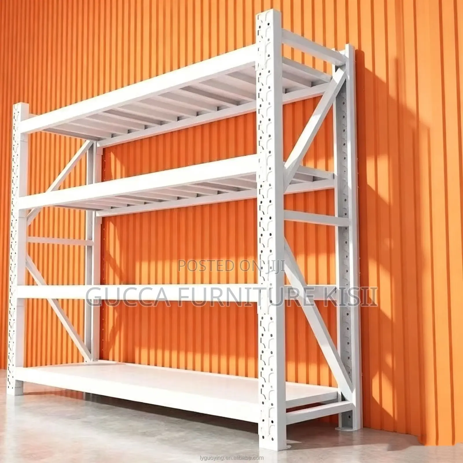 Storage Rack; Adjustable Metal Shelf Rack