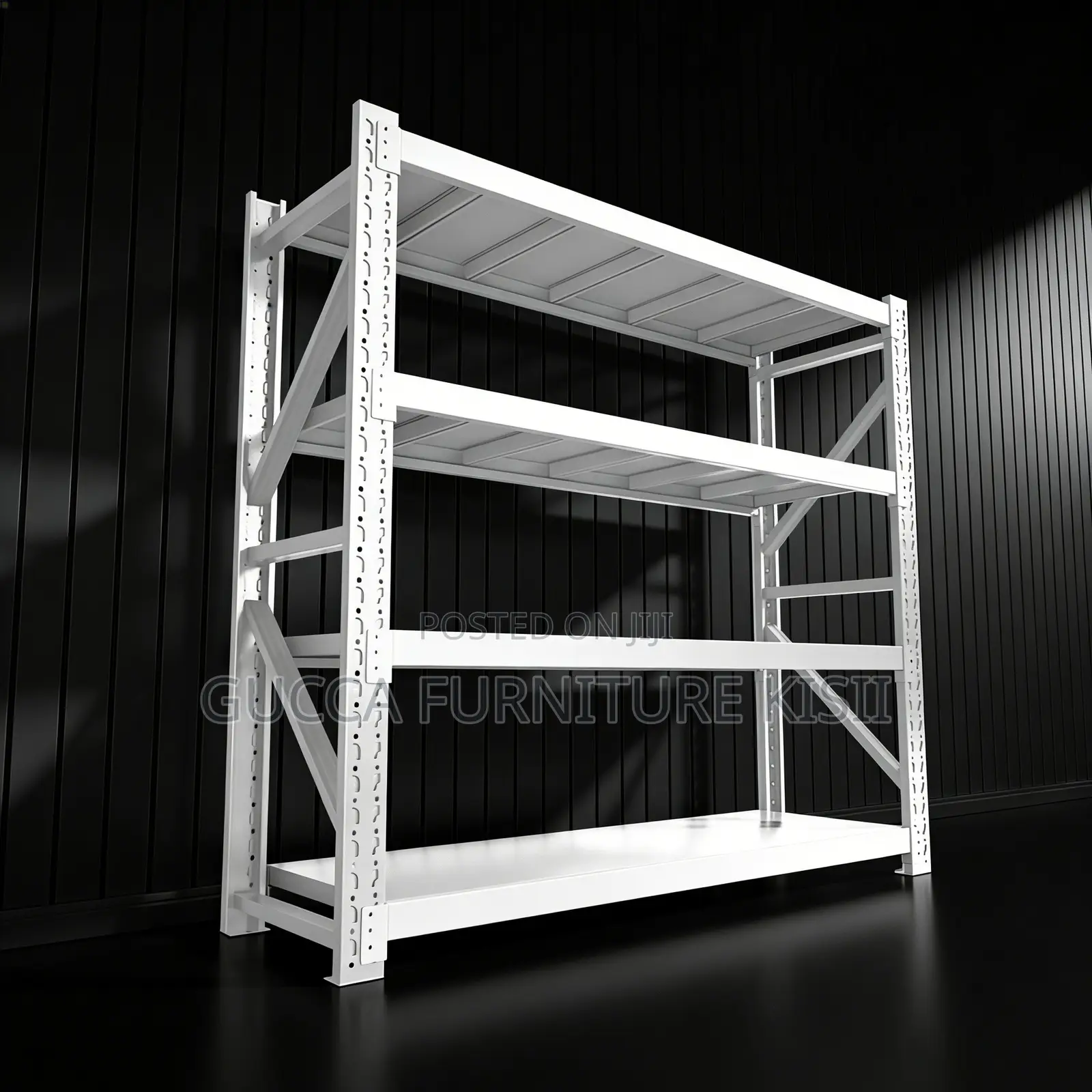 Storage Rack; Adjustable Metal Shelf Rack