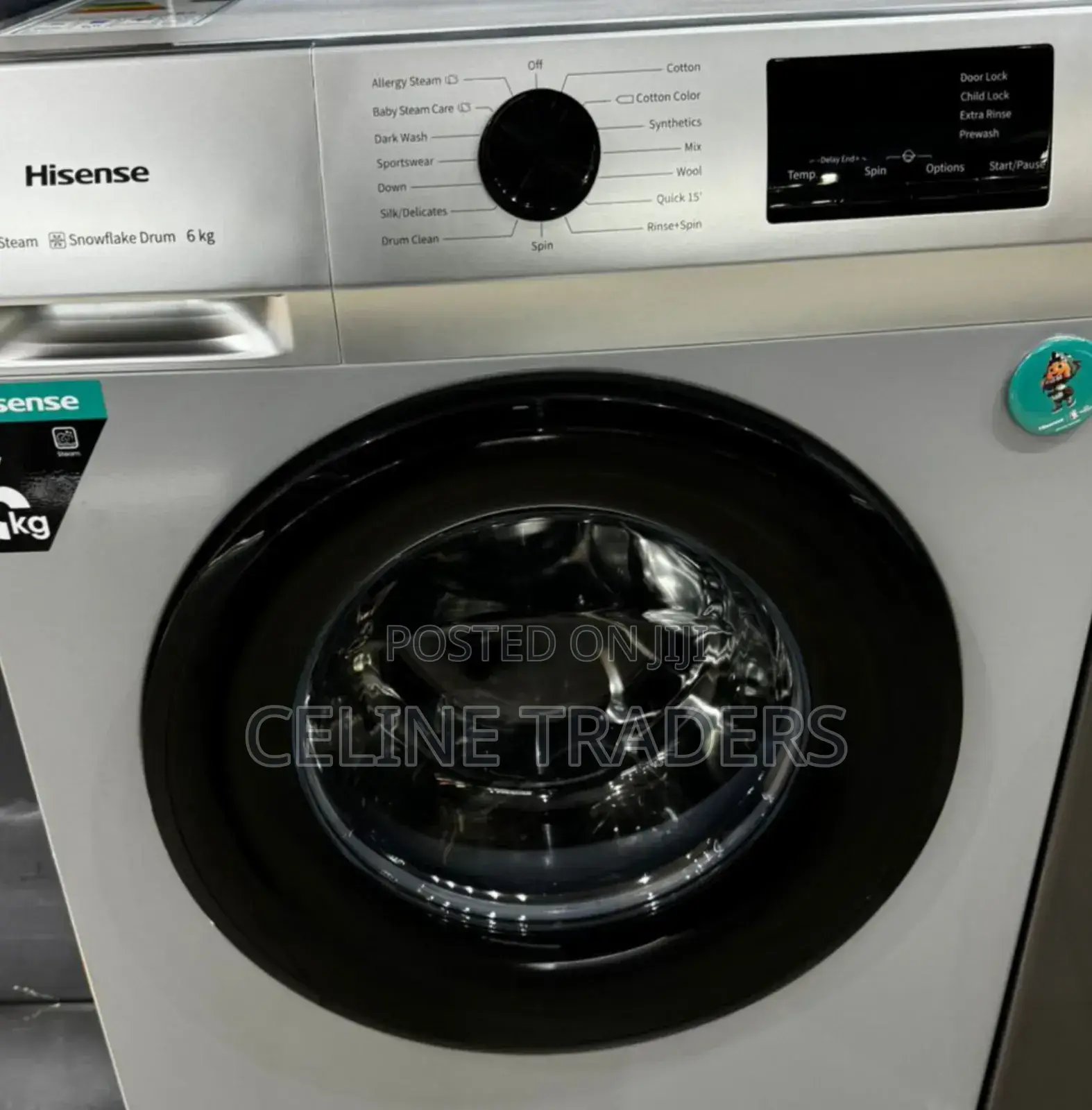 Hisense 6KG Wash Spin – Powerful Efficient