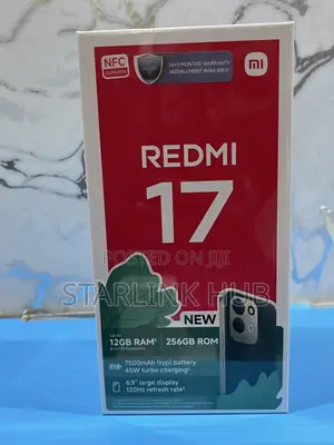 New Xiaomi Redmi 17 128 GB Blue