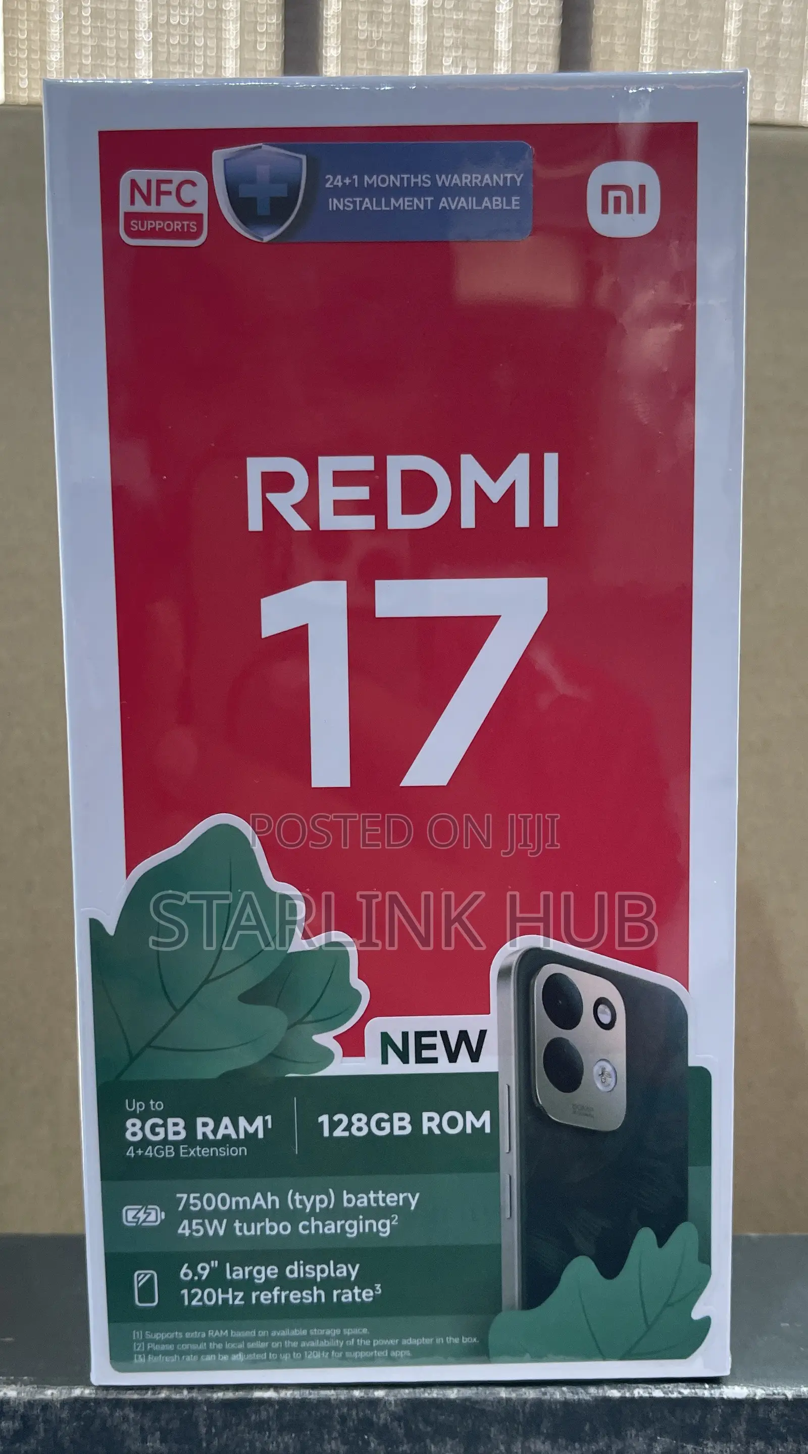New Xiaomi Redmi 17 128 GB Blue