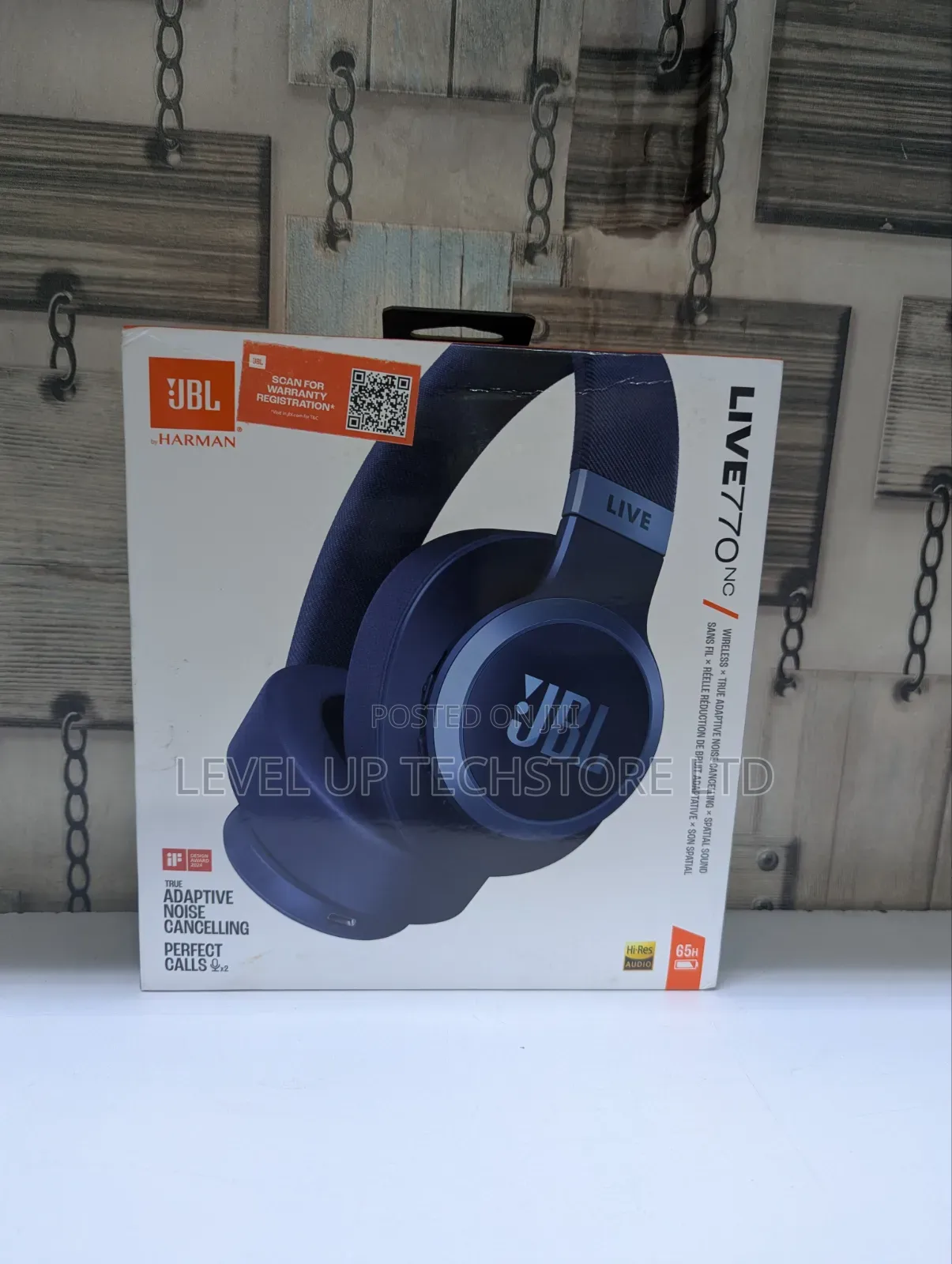 JBL Live 770 Noise Cancellation Wireless Over-Ear Headphones