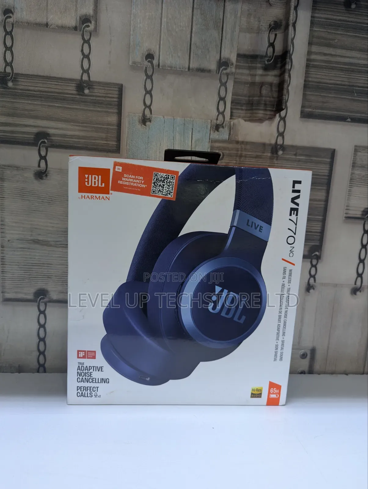 JBL Live 770 Noise Cancellation Wireless Over-Ear Headphones